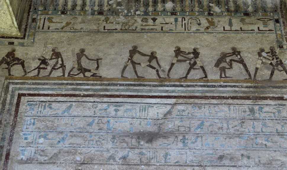 Die Felsgräber von Beni Hasan